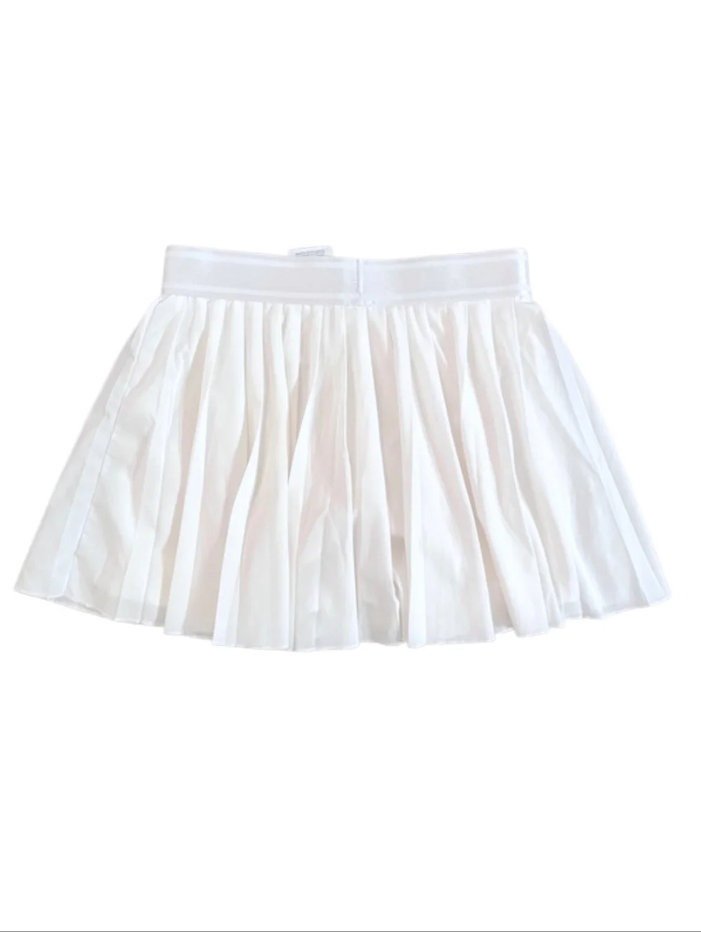 Nike dri-fit pleated white tennis skirt size M